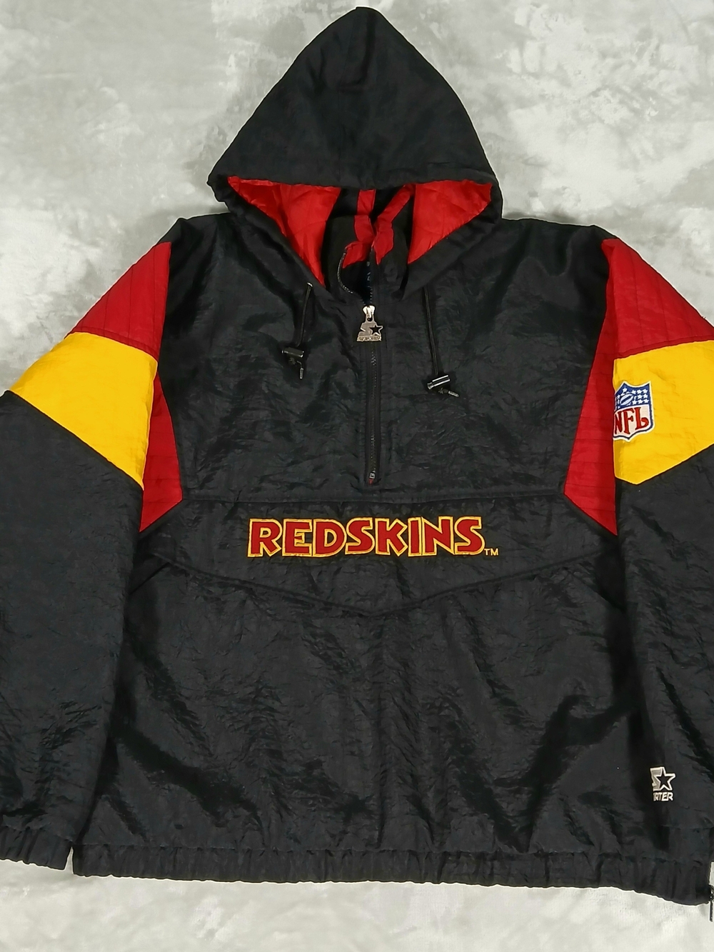Washington Redskins Starter Puffer Jacket L Men's Commanders Vintage